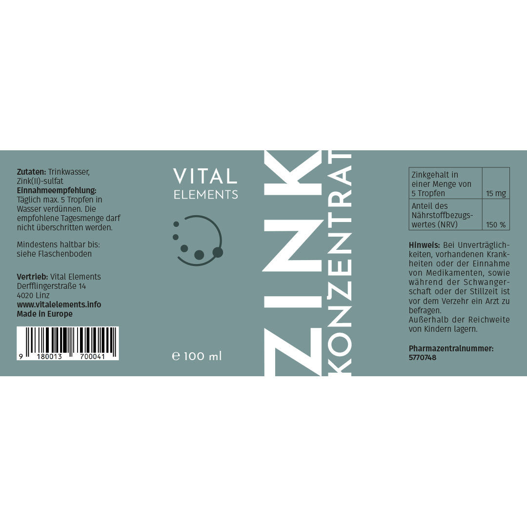 ImmunZink® - Zink Konzentrat (Tropfen)